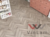 Фото №1 - Виниловая плитка ALPINE FLOOR CHEVRON LVT ДУБ ИСИДА ECO 20-8