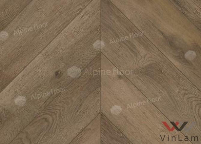 Фото №4 - Виниловая плитка ALPINE FLOOR CHEVRON LVT ДУБ НАСЫЩЕННЫЙ ECO 20-4