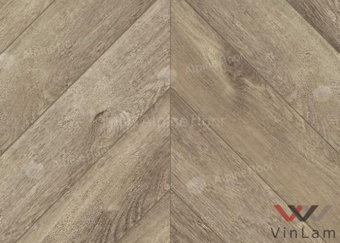 Фото №4 - Виниловая плитка ALPINE FLOOR CHEVRON LVT ДУБ НАТУРАЛЬНЫЙ ОТБЕЛЕННЫЙ ECO 20-3