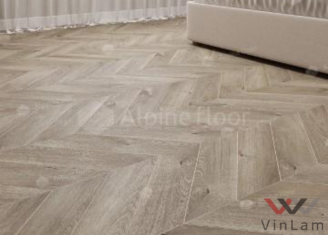 Фото №3 - Виниловая плитка ALPINE FLOOR CHEVRON LVT ДУБ НАТУРАЛЬНЫЙ ОТБЕЛЕННЫЙ ECO 20-3