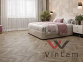 Фото №1 - Виниловая плитка ALPINE FLOOR CHEVRON LVT ДУБ НАТУРАЛЬНЫЙ ОТБЕЛЕННЫЙ ECO 20-3