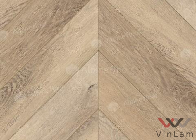 Фото №4 - Виниловая плитка ALPINE FLOOR CHEVRON LVT ДУБ СИНИСТРА ECO 20-6