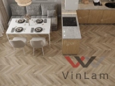 Фото №1 - Виниловая плитка ALPINE FLOOR CHEVRON LVT ДУБ СИНИСТРА ECO 20-6