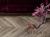 Фото №1 - Виниловая плитка VINILAM PARQUET CHEVRON I107516 Шеврон Лувр