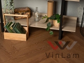 Фото №1 - Виниловая плитка VINILAM PARQUET Herringbone IS11200 Паркет Винсент