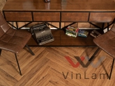 Фото №1 - Виниловая плитка VINILAM PARQUET Herringbone IS11210 Паркет Де Вилль