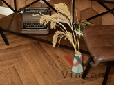 Фото №1 - Виниловая плитка VINILAM PARQUET Herringbone IS11210 Паркет Де Вилль