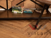 Фото №1 - Виниловая плитка VINILAM PARQUET Herringbone IS11210 Паркет Де Вилль