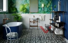 Виниловое покрытие Invictus MAXIMUS DRYBACK TILE Victorian Treasure Charcoal - 99 - Decor