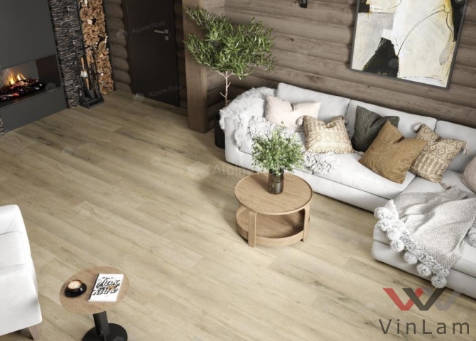 Фото №2 - Виниловая плитка Alpine Floor PREMIUM XL Дуб Сливочный ABA ECO 7-19