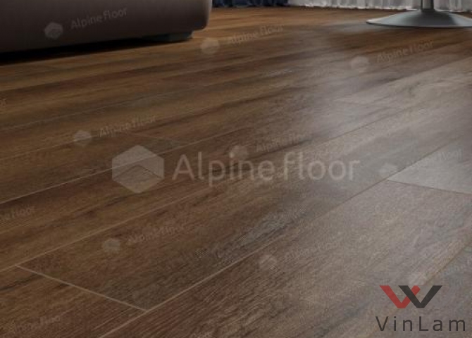 Фото №3 - Виниловая плитка Alpine Floor PREMIUM XL Дуб Шоколадный ABA ECO 7-18