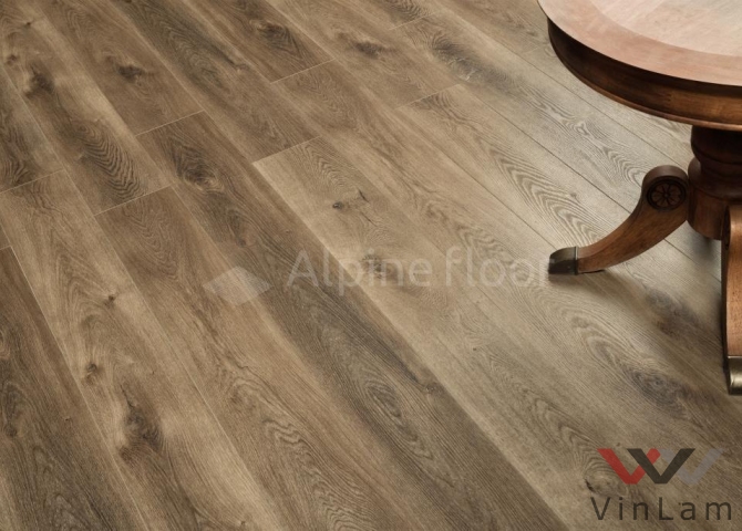 Фото №2 - Виниловая плитка Alpine Floor PREMIUM XL Дуб коричневый ABA ECO 7-9