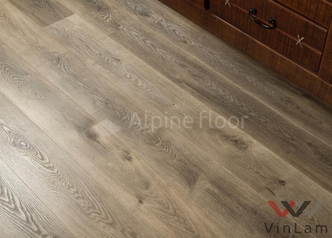 Фото №1 - Виниловая плитка Alpine Floor PREMIUM XL Дуб коричневый ABA ECO 7-9