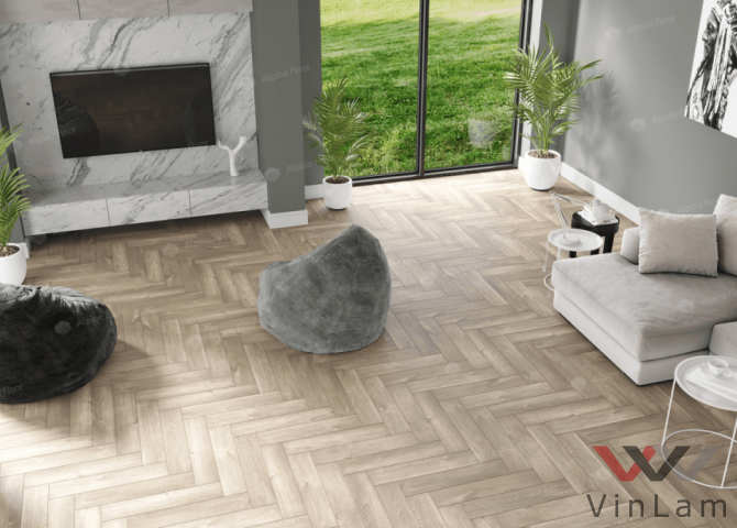 Фото №1 - ABA ламинат Alpine Floor Parquet Premium Дуб Натуральный Отбеленный ECO 19-5