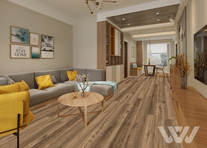 Фото №4 - Виниловая плитка DAMY FLOOR Family Дуб Изысканный JC8271-7
