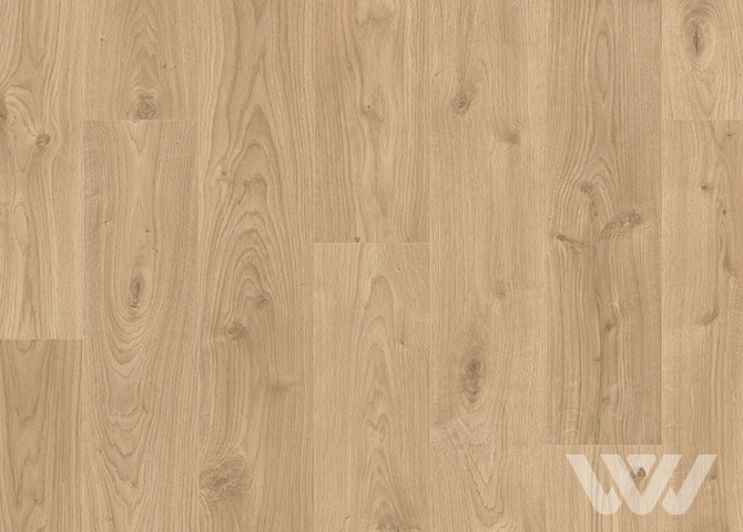 Фото №1 - Ламинат Quick Step Perspective Wood PW6075 Дуб натур светло-бежевый