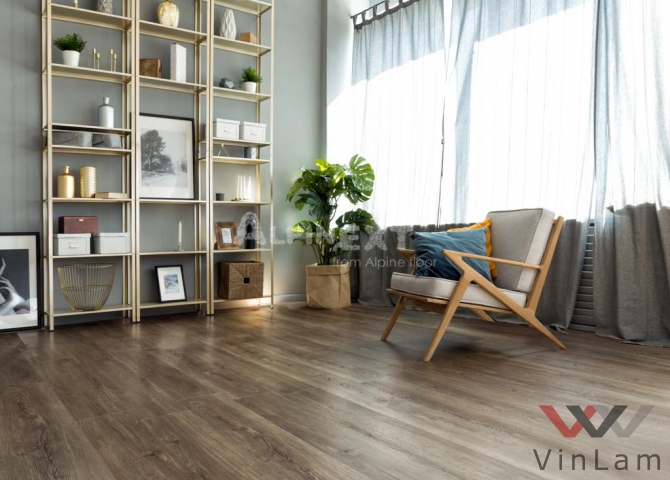 Фото №2 - Виниловая плитка Alpine Floor SEQUOIA Темная ЕСО 6-12 LVT