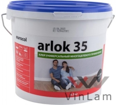 Клей Eurocol 35 Arlok водно-дисперсионный клей (LVT, SPC, WPC) 6,5 кг
