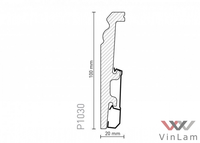 Фото №2 - Плинтус Arbiton VEGA P 1030  2,4 м