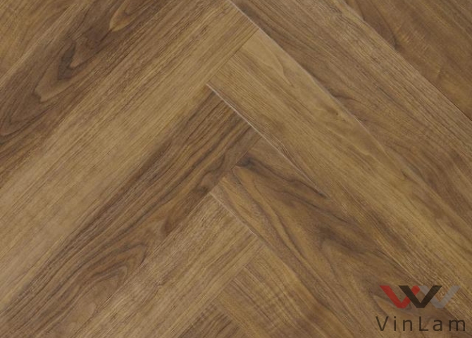 Фото №1 - LVT плитка My Step AQUA LVT елка MSAG02 Walnut Tela (Орех Тела)