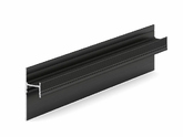 Фото №1 - Теневой плинтус Laconistq Strong черный анод. под Led подсветку усиленный 58х15х3000мм
