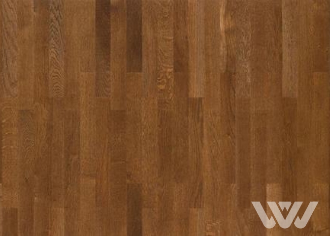 Фото №1 - Паркетная доска Tarkett EUROPARQUET - Дуб Эспрессо 3-полосный