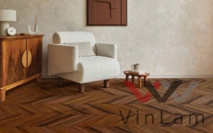 Виниловая плитка Aberhof CHEVRON AZINCOURT WALNUT