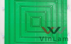 Экопласт 20ммх500х500 RAL (9005, 7037, 6029), кв.м.