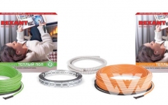 Теплый пол Slim RNB-105-1900 1900Вт, 105м, 8,5-12,5м² двухжильный REXANT Теплый пол Slim RNB-105-1900 1900Вт, 105м, 8,5-12,5м² двухжильный REXANT