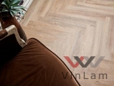 Фото №1 - Виниловая плитка VINILAM PARQUET Herringbone GD11133 Паркет Северный Glue