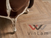 Фото №1 - Виниловая плитка VINILAM PARQUET Herringbone GD11133 Паркет Северный Glue