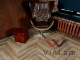 Фото №1 - Виниловая плитка VINILAM PARQUET Herringbone GD11166 Паркет Классический Glue