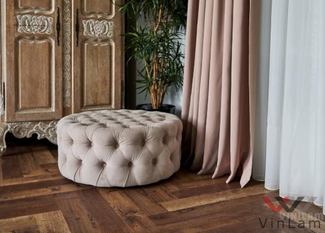 Фото №5 - Виниловая плитка VINILAM PARQUET Herringbone GD11177 Паркет Версальский Glue