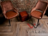 Фото №1 - Виниловая плитка VINILAM PARQUET Herringbone GD11199 Паркет Венецианский Glue