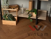 Фото №1 - Виниловая плитка VINILAM PARQUET Herringbone GD11200 Паркет Винсент Glue