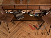 Фото №1 - Виниловая плитка VINILAM PARQUET Herringbone GD11210 Паркет Де Вилль Glue