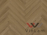 Фото №1 - Виниловая плитка VINILAM PARQUET Herringbone GD11355 Паркет Монпелье Glue