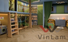 Виниловая плитка DAMY FLOOR Chevron LVT DF03-Ch-LVT Тюильри