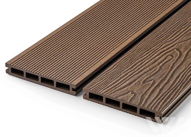 Фото №1 - Террасная доска EasyDecking Вуд-Икс Старт 146*21*3010 Венге