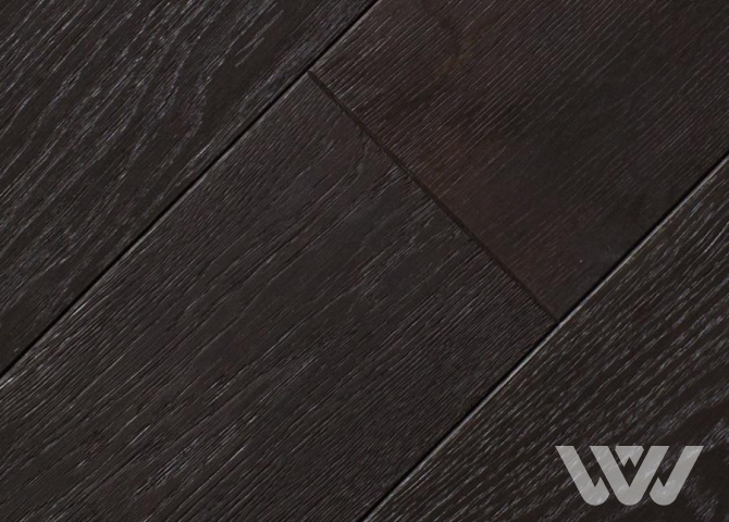 Фото №1 - Инженерная доска Vecchio Parquet Натурель Дуб венге браш