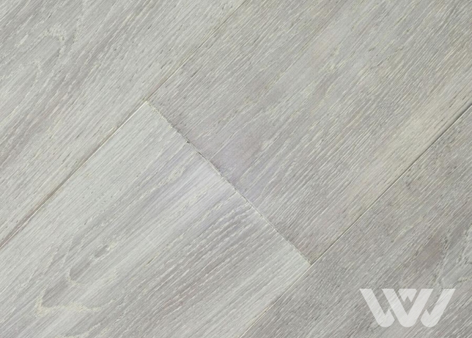 Фото №1 - Инженерная доска Vecchio Parquet Модерн Дуб серый лак