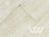 Фото №1 - Инженерная доска Vecchio Parquet Модерн Дуб эмаль белая с патиной золото