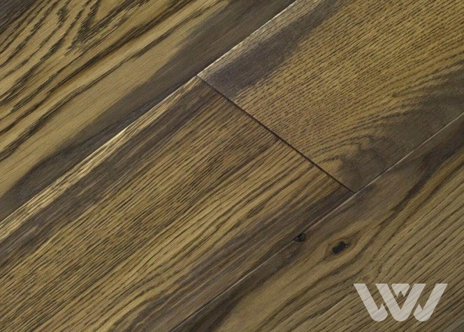 Фото №1 - Инженерная доска Vecchio Parquet Эколайф Дуб пегас