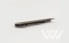 Микроплинтус MICRO 19 ARM Светлый шампань анодированный
