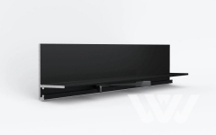 Микроплинтус MICRO L Черный муар 2450