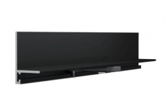 Микроплинтус MICRO L MAX Черный анодированный 2450