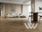 Фото №1 - Кварцевый ламинат Home Expert Parquet Design Дуб Фраппе 44-7009-64
