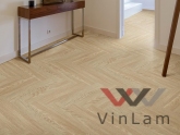 Фото №1 - Виниловый ламинат FloorFactor HERRINGBONE Beige Smoke Oak HB 04