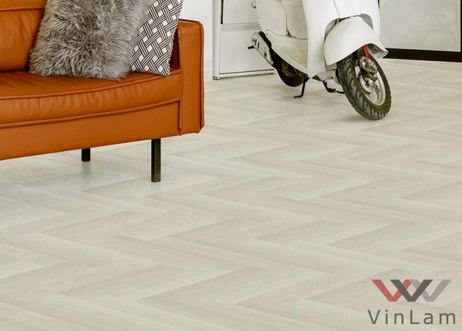 Фото №1 - Виниловый ламинат FloorFactor HERRINGBONE Cloud Oak HB 18