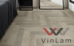 Виниловый ламинат FloorFactor HERRINGBONE Graphite Oak HB 05